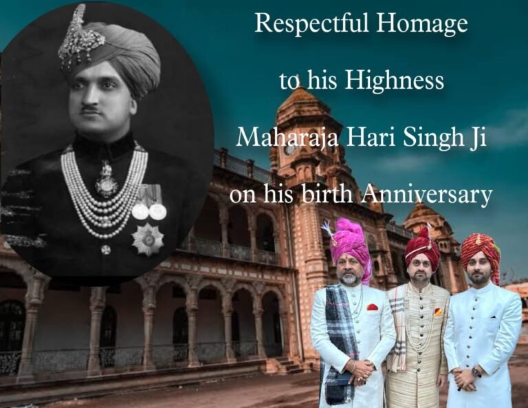 Akhil Bhartiya Kshatriya Mahasabha Celebrates Maharaja Hari Singh Ji’s Birth Anniversary with Enthusiasm