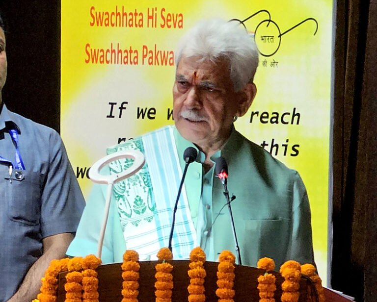 Lieutenant Governor Manoj Sinha: J&K Creating a New History, Leaving the Past Behind