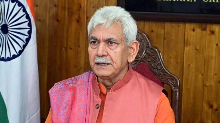 Lieutenant Governor Manoj Sinha: Law and Order in J&K Will Remain with LG Administration, Security Forces Have Full Freedom