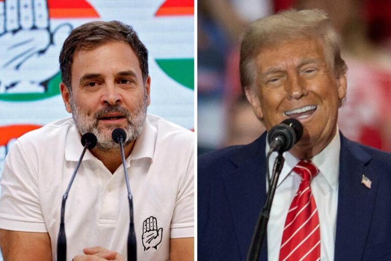 Rahul Gandhi Congratulates Trump on Presidential Election Victory in Letter