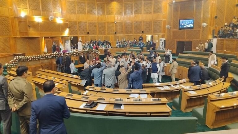 Tensions Escalate in J-K Assembly as BJP Calls for Withdrawal of Special Status Resolution
