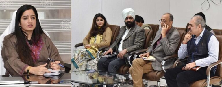 DC Discusses Action Plan for Establishment of Drug De-addiction Centre in Udhampur