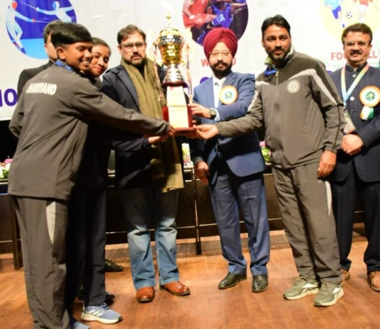 Jharkhand Triumphs as U-17 Girls Football Champions at the 68th National School Games