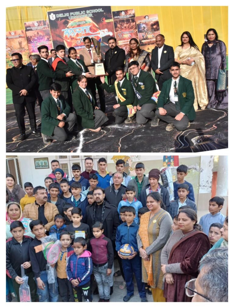 Satish Sharma Attends 16th Annual Day Function at DPS UdhampurEmphasises Moral Values