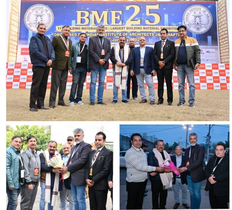 Day 3 of Building Material Exhibition BME25 being held from 3rd to 6th of January at JK Resorts , Marble Market Jammu.