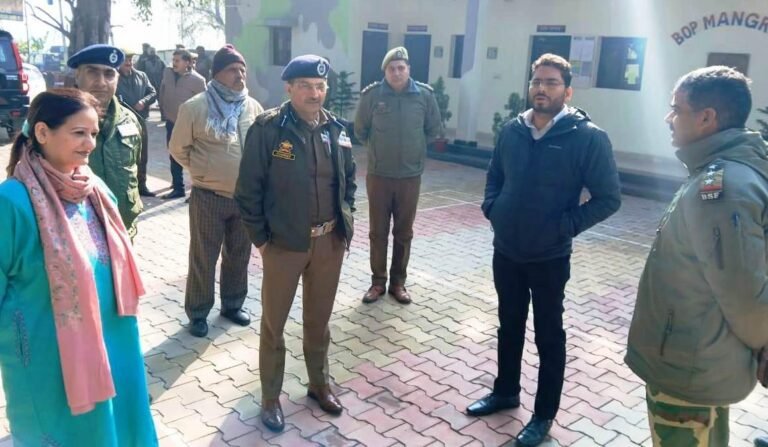 DM Reviews Development and Security in Border Subdivision R.S Pura