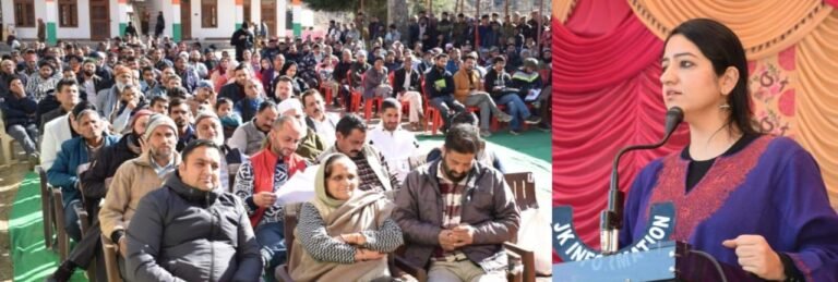 DC Udhampur Holds Public Outreach Camp at Latti  Addresses Local Issues and Demands Under Weekly Block Diwas Initiative