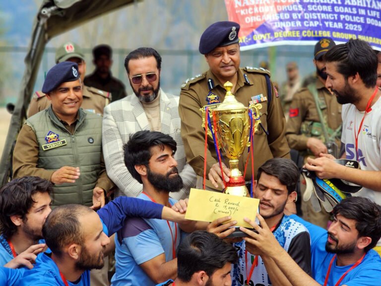 Bhaderwah Football Tournament Concludes with Thrilling Final