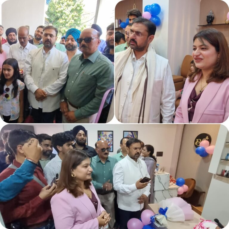 Grand Opening of Bombshells by Sonia – A Unisex Saloon & Makeup Academy at Gandhi Nagar, Jammu