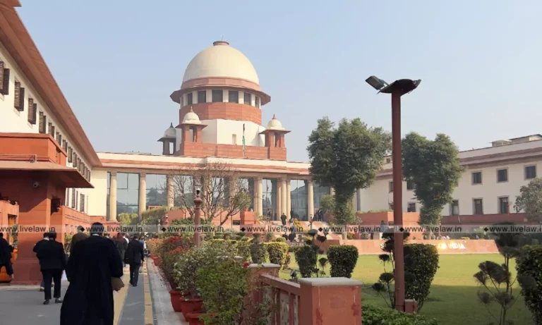Supreme Court building with flag and legal books
