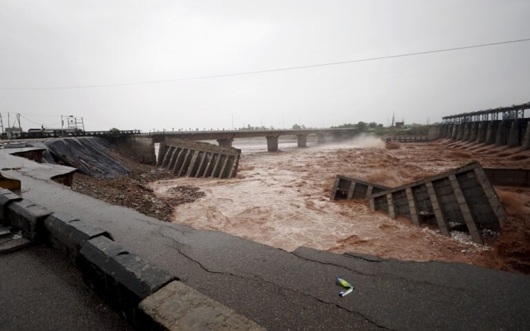 Heavy rains across Jammu; two killed in house collapse, major roads closed