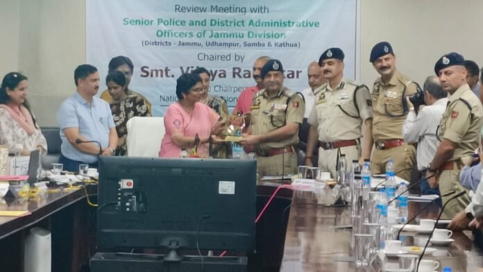 National Commission for Women's Mahila Jan Sunwai event in Jammu