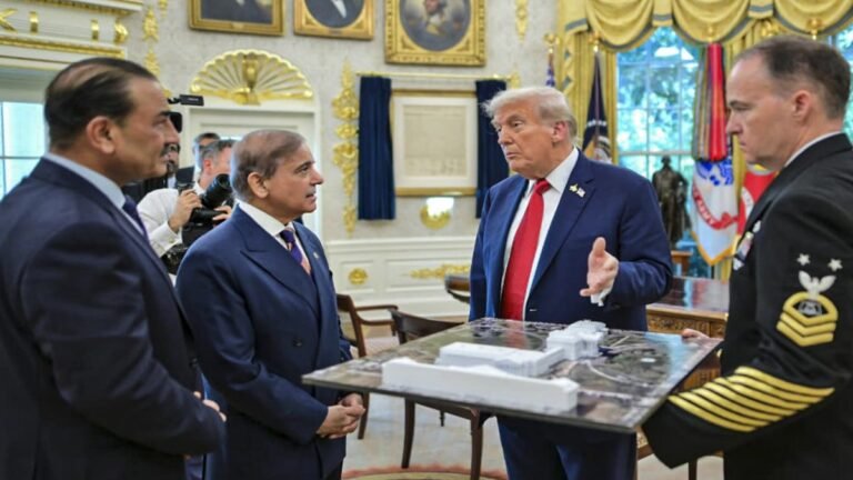 Donald Trump talks about Gaza conflict during press conference