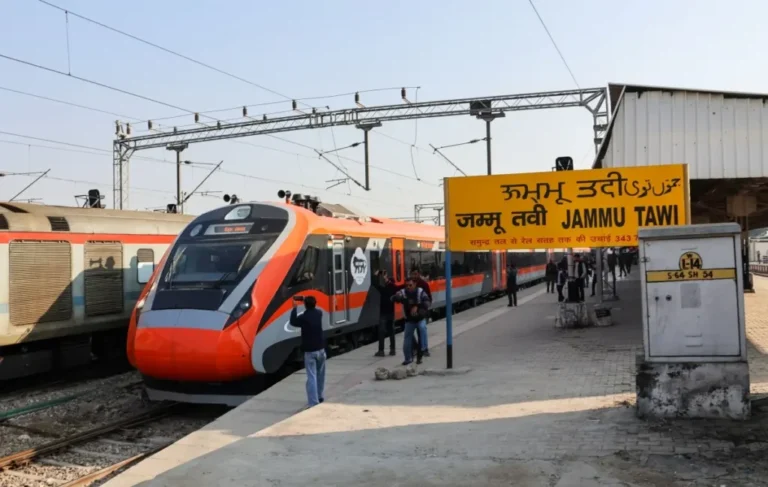 Vande Bharat Train service in Jammu and Kashmir