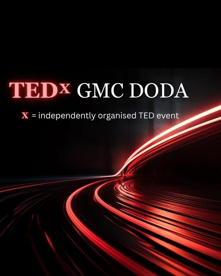 TEDxGMC Doda – “The Art of Possibility”