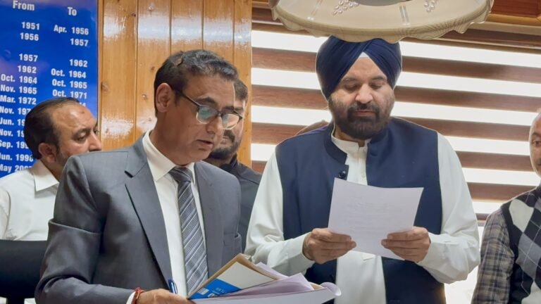 Four NC Candidates File Nomination Papers For Rajya Sabha Polls