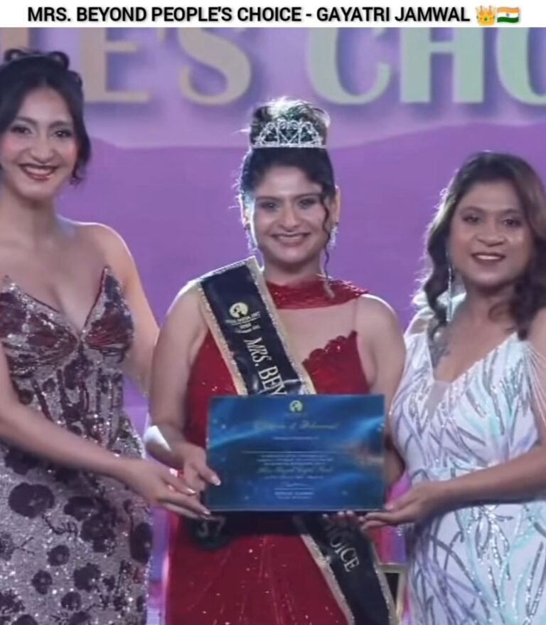 A proud moment for Jammu Daughter of Jammu & Kashmir Shines on National Stage