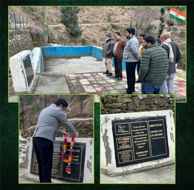 National Chairman Dr. Tahir Rufayee Pays Tribute to Martyrs and Visits Their Families