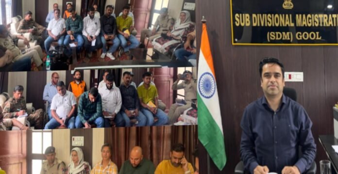 SDM Gool Imtiaz chairs disaster preparedness meeting